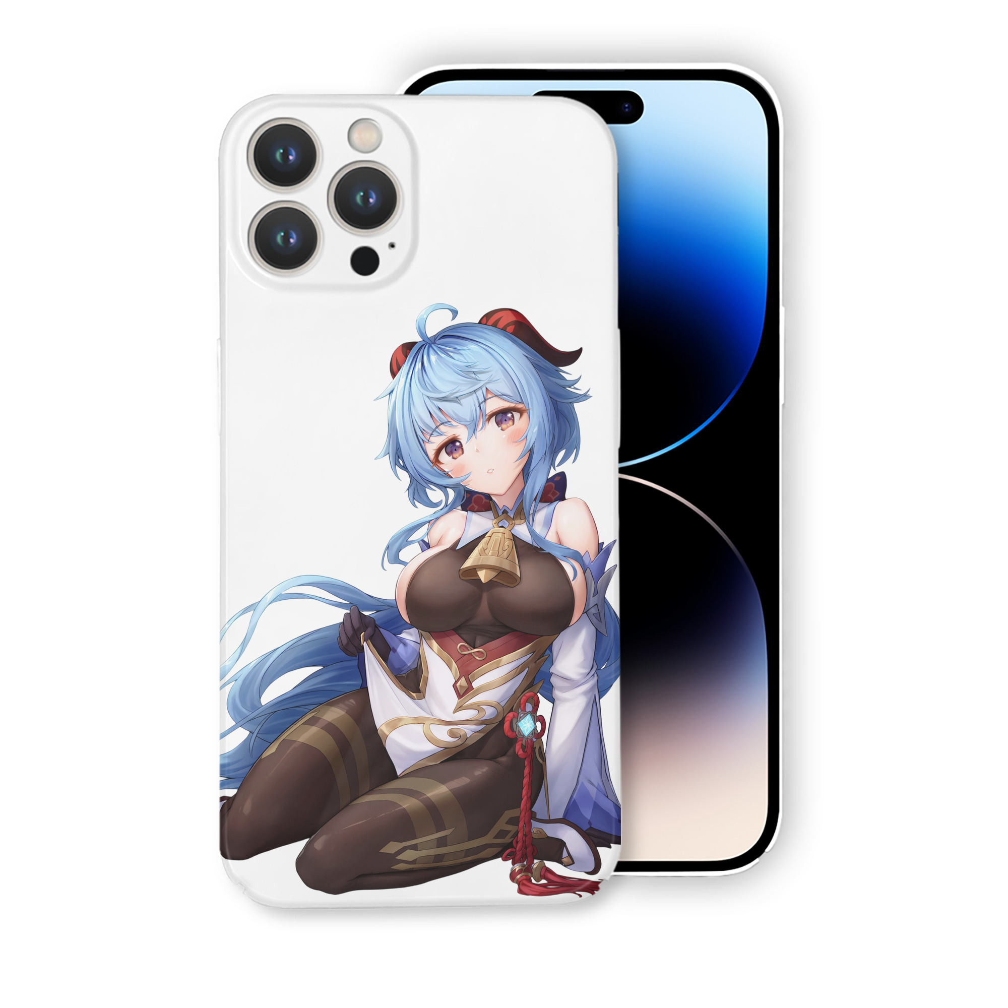 げんし神 甘雨 かんう genshin Ganyu 【iPhone 14シリーズ対応】ハードケース